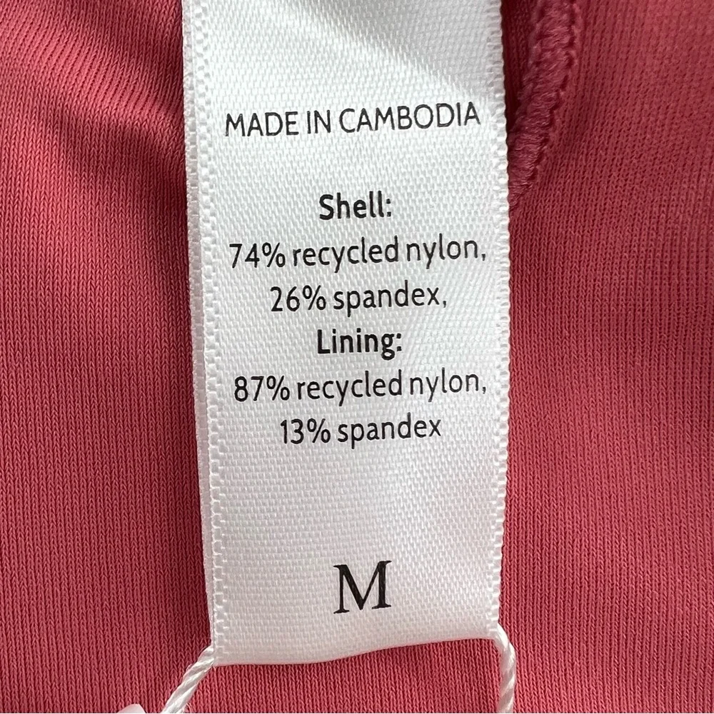 Andie Swim NWT The Scala Bikini Top in Punch size Medium